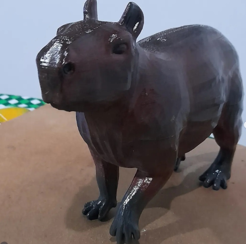 Figura realista de carpincho